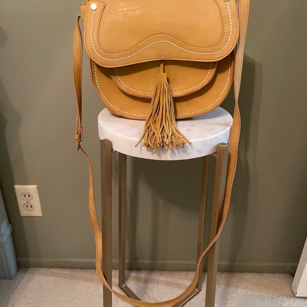 Steven By Steve Madden Faux Suede Crossbody Bag